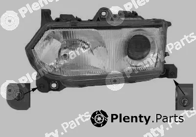 Van Wezel 0145961 — Headlight