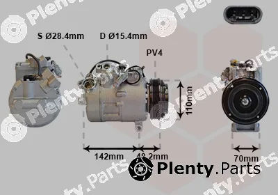 Van Wezel 0600K385 — Compressor, air conditioning