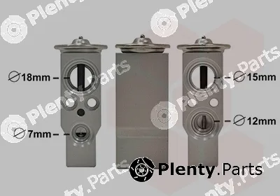 Van Wezel 37011702 — Expansion Valve, air conditioning