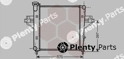 Van Wezel 21002042 — Radiator, engine cooling