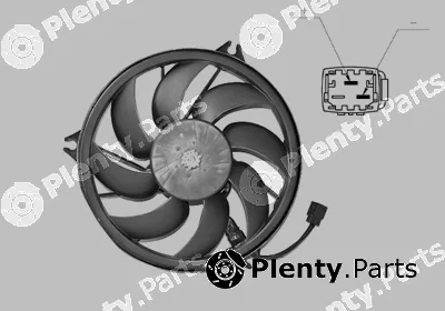 Van Wezel 4028747 — Fan, engine cooling