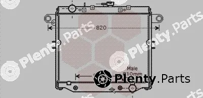Van Wezel 53002378 — Radiator, engine cooling