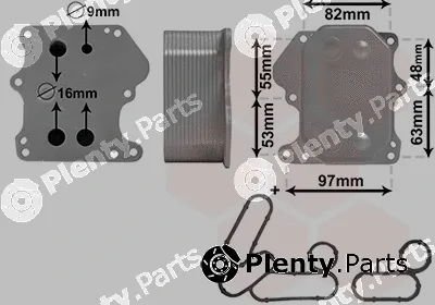 Van Wezel 18003625 — Oil Cooler, engine oil *** IR PLUS ***