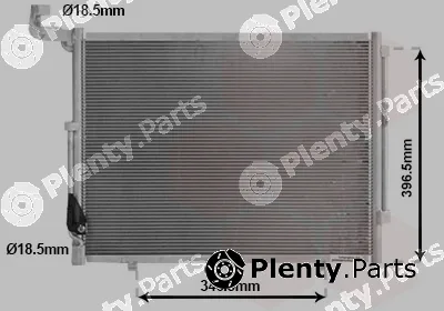 Van Wezel 18015722 — Condenser, air conditioning