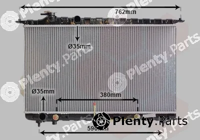 Van Wezel 82002107 — Radiator, engine cooling