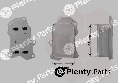 Van Wezel 09013710 — Oil Cooler, engine oil