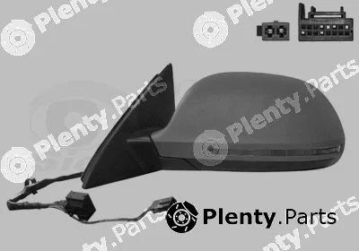 Van Wezel 0370815 — Exterior Mirror * HAGUS *