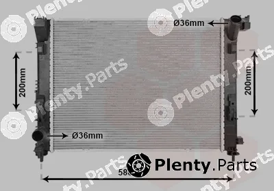 Van Wezel 13012714 — Radiator, engine cooling