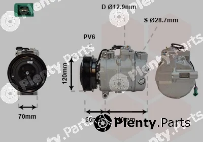 Van Wezel 0300K150 — Compressor, air conditioning