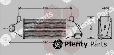 Van Wezel 18004315 — Charge Air Cooler