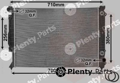Van Wezel 03002157 — Radiator, engine cooling *** IR PLUS ***