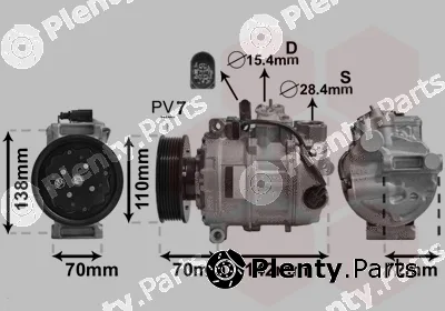 Van Wezel 0300K381 — Compressor, air conditioning