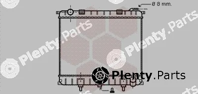 Van Wezel 02002126 — Radiator, engine cooling