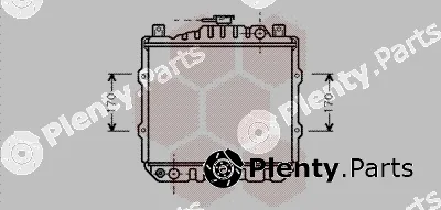 Van Wezel 52002010 — Radiator, engine cooling