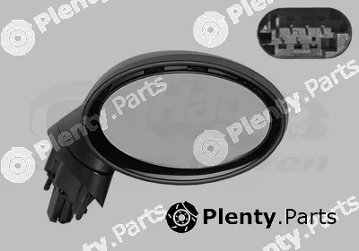 Van Wezel 0502808 — Exterior Mirror * HAGUS *