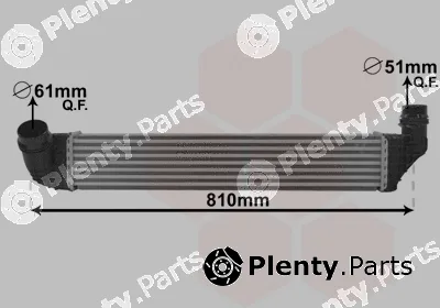 Van Wezel 43004614 — Charge Air Cooler
