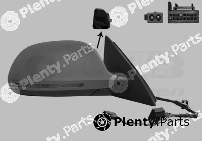Van Wezel 0370818 — Exterior Mirror * HAGUS *