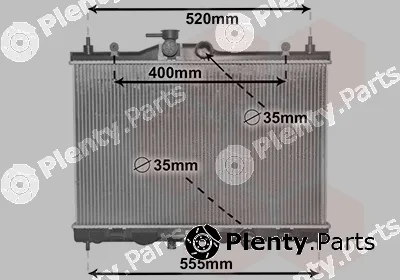 Van Wezel 13002338 — Radiator, engine cooling