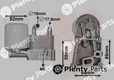 Van Wezel 18003598 — Oil Cooler, engine oil