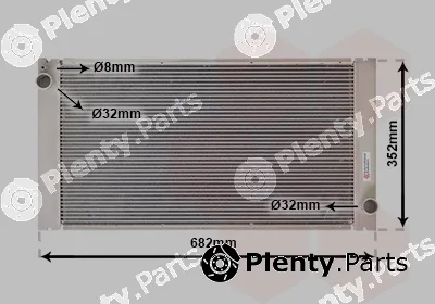 Van Wezel 06002333 — Radiator, engine cooling