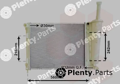 Van Wezel 73002099 — Radiator, engine cooling