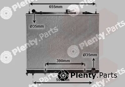 Van Wezel 32002163 — Radiator, engine cooling
