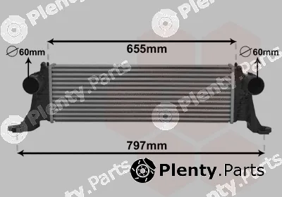 Van Wezel 28004132 — Charge Air Cooler
