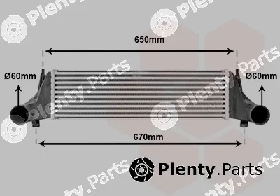 Van Wezel 06004576 — Charge Air Cooler