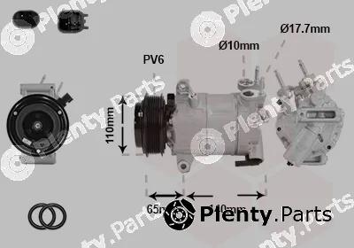Van Wezel 1801K732 — Compressor, air conditioning