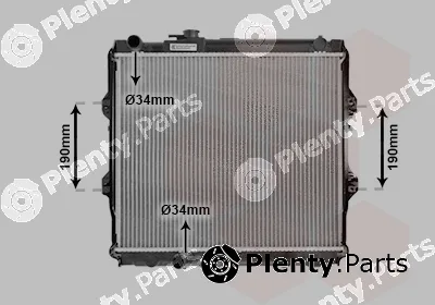 Van Wezel 53002492 — Radiator, engine cooling