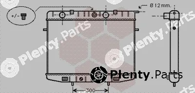 Van Wezel 37002175 — Radiator, engine cooling