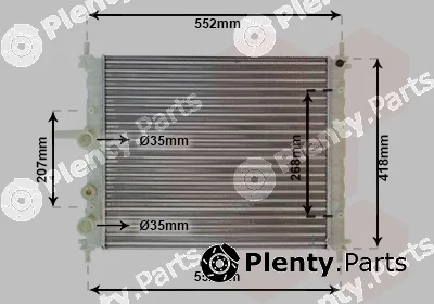 Van Wezel 17002326 — Radiator, engine cooling *** IR PLUS ***