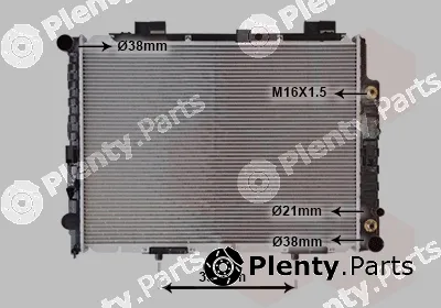 Van Wezel 30002283 — Radiator, engine cooling