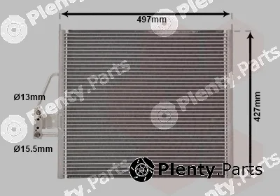 Van Wezel 06005213 — Condenser, air conditioning