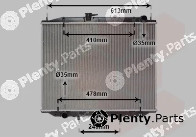 Van Wezel 13002300 — Radiator, engine cooling