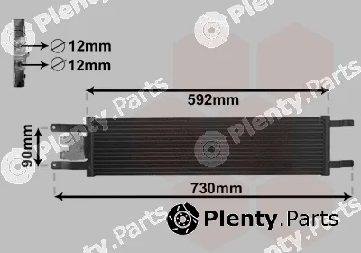 Van Wezel 21013701 — Oil Cooler, engine oil