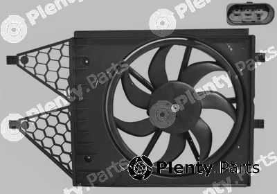 Van Wezel 0301747 — Fan, engine cooling