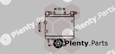 Van Wezel 30003534 — Oil Cooler, engine oil