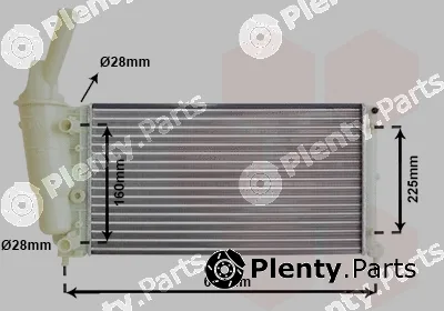 Van Wezel 73002081 — Radiator, engine cooling *** IR PLUS ***