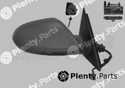 Van Wezel 0342818 — Exterior Mirror * HAGUS *