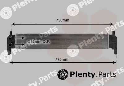 Van Wezel 58012703 — Radiator, engine cooling