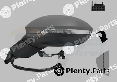 Van Wezel 5711807 — Exterior Mirror * HAGUS *