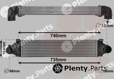 Van Wezel 59004190 — Charge Air Cooler