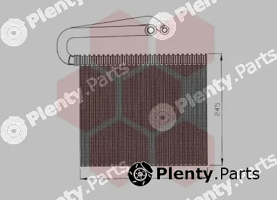 Van Wezel 3700V399 — Evaporator, air conditioning