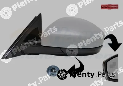 Van Wezel 0261827 — Exterior Mirror * HAGUS *