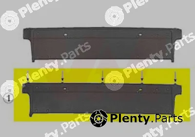 Van Wezel 0639480 — Licence Plate Holder ** Equipart **