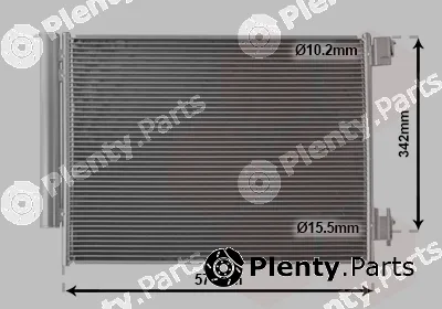 Van Wezel 15005700 — Condenser, air conditioning