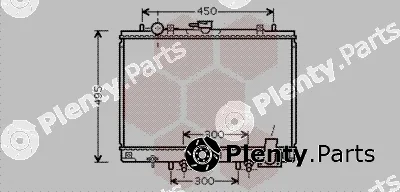 Van Wezel 32002192 — Radiator, engine cooling