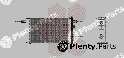 Van Wezel 43006096 — Heat Exchanger, interior heating