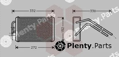 Van Wezel 18006291 — Heat Exchanger, interior heating